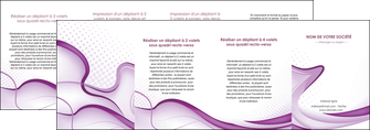 creation graphique en ligne depliant 4 volets  8 pages  telephonie texture contexture abstrait MIF83225