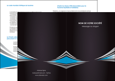 modele depliant 2 volets  4 pages  web design abstrait arriere plan bande MFLUOO84393