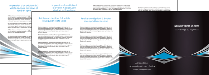 realiser depliant 4 volets  8 pages  web design abstrait arriere plan bande MFLUOO84415