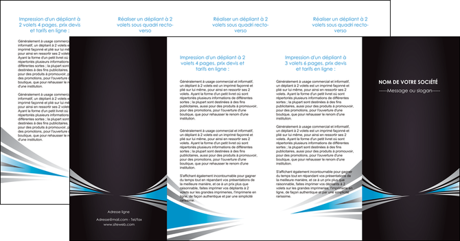 modele depliant 4 volets  8 pages  web design abstrait arriere plan bande MFLUOO84419