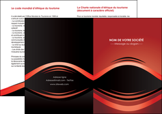 cree depliant 2 volets  4 pages  web design texture contexture abstrait MFLUOO86281