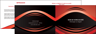 maquette en ligne a personnaliser depliant 2 volets  4 pages  web design texture contexture abstrait MFLUOO86285