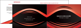creer modele en ligne depliant 2 volets  4 pages  web design texture contexture abstrait MFLUOO86287