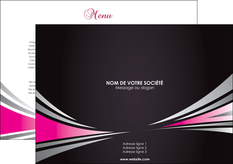 modele en ligne set de table restaurant menu restaurant liste menu rose MIDLU86491