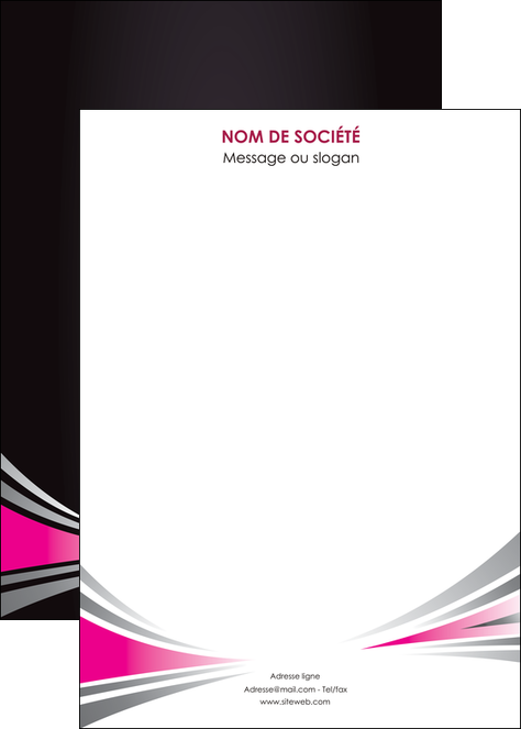 personnaliser maquette affiche restaurant menu restaurant liste menu rose MIDLU86495