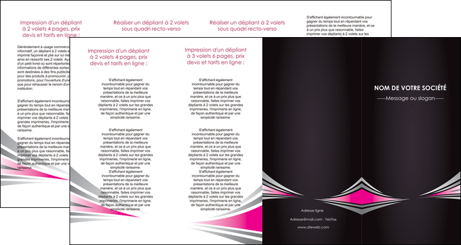 modele en ligne depliant 4 volets  8 pages  restaurant menu restaurant liste menu rose MIDLU86497