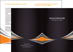 exemple depliant 2 volets  4 pages  web design texture contexture structure MFLUOO86627