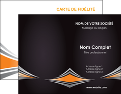 Impression impression carte de visite online avec pelliculage Web Design Carte commerciale de fidélité papier à prix discount et format Carte de visite Double - Portrait