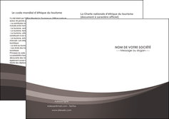 exemple depliant 2 volets  4 pages  web design texture contexture structure MFLUOO86797