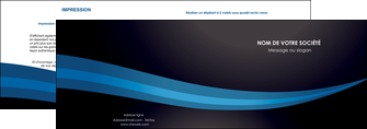 faire depliant 2 volets  4 pages  web design texture contexture structure MFLUOO86981