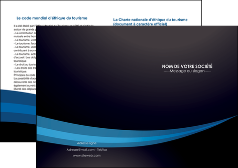 exemple depliant 2 volets  4 pages  web design texture contexture structure MFLUOO87005