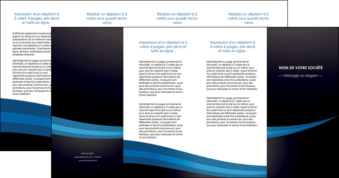 imprimerie depliant 4 volets  8 pages  web design texture contexture structure MIDBE87013