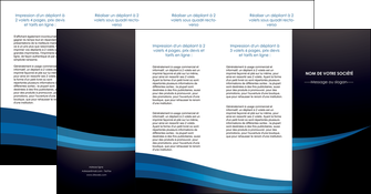 imprimerie depliant 4 volets  8 pages  web design texture contexture structure MFLUOO87013