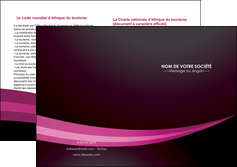 modele depliant 2 volets  4 pages  web design texture contexture structure MLGI87161