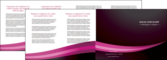 realiser depliant 4 volets  8 pages  web design texture contexture structure MLGI87165