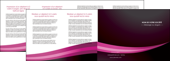 realiser depliant 4 volets  8 pages  web design texture contexture structure MLGI87165