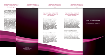 impression depliant 4 volets  8 pages  web design texture contexture structure MLGI87169