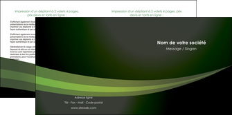 exemple depliant 2 volets  4 pages  texture contexture structure MIF87203