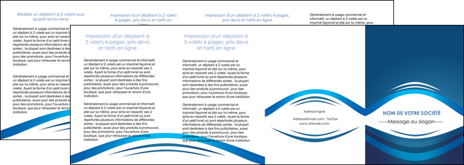 creer modele en ligne depliant 4 volets  8 pages  web design texture contexture structure MIDBE87483