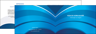 exemple depliant 2 volets  4 pages  texture contexture structure MIFCH87877