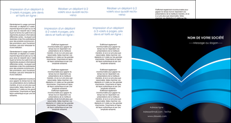 creer modele en ligne depliant 4 volets  8 pages  texture contexture structure MLIG88105