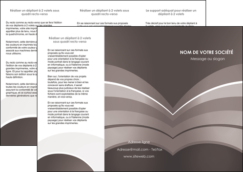 imprimerie depliant 3 volets  6 pages  web design texture contexture structure MLGI88117
