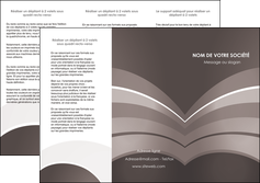 imprimerie depliant 3 volets  6 pages  web design texture contexture structure MLGI88117