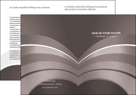 imprimerie depliant 2 volets  4 pages  web design texture contexture structure MLGI88131