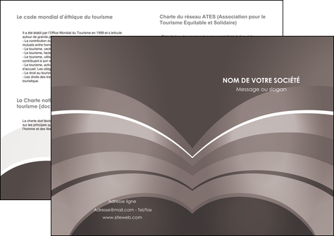 modele en ligne depliant 2 volets  4 pages  web design texture contexture structure MLGI88145