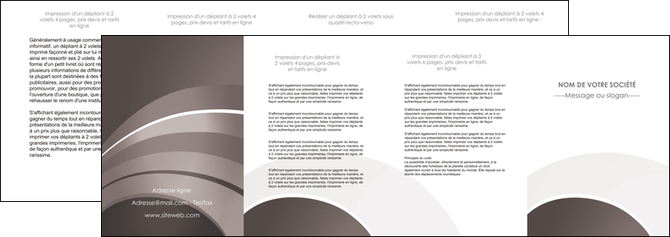 imprimerie depliant 4 volets  8 pages  web design texture contexture structure MLGI88153
