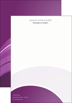 personnaliser modele de affiche web design abstrait violet violette MLIG88355