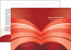 creer modele en ligne depliant 2 volets  4 pages  web design texture contexture structure MLGI88391