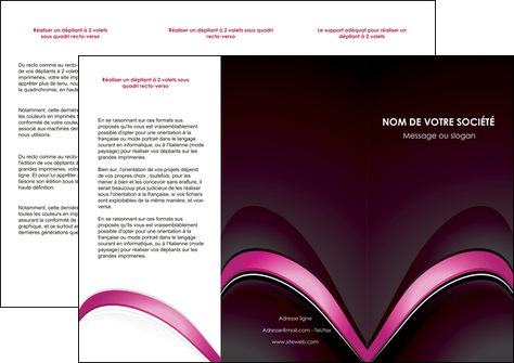 faire modele a imprimer depliant 3 volets  6 pages  web design texture contexture structure MIDLU88655