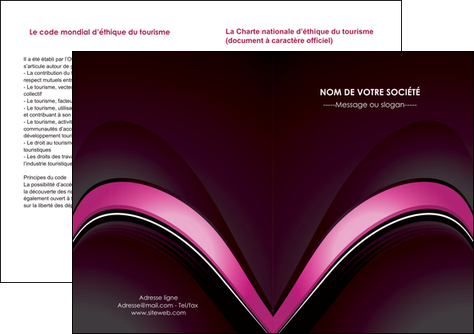 maquette en ligne a personnaliser depliant 2 volets  4 pages  web design texture contexture structure MIDLU88669
