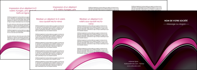 imprimer depliant 4 volets  8 pages  web design texture contexture structure MIDLU88673