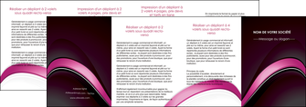 impression depliant 4 volets  8 pages  web design texture contexture structure MIDLU88679