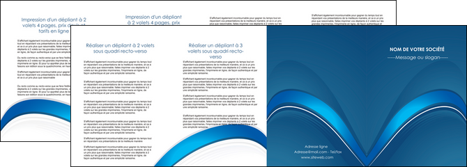 impression depliant 4 volets  8 pages  web design texture contexture structure MLGI88777
