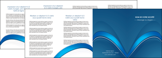 impression depliant 4 volets  8 pages  web design texture contexture structure MLGI88777