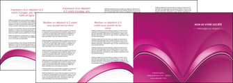 personnaliser modele de depliant 4 volets  8 pages  web design texture contexture structure MIFBE88881