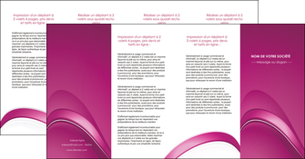 realiser depliant 4 volets  8 pages  web design texture contexture structure MIFBE88885