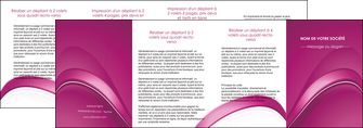 imprimer depliant 4 volets  8 pages  web design texture contexture structure MIFBE88887