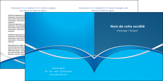 maquette en ligne a personnaliser depliant 2 volets  4 pages  web design texture contexture structure MIF88953