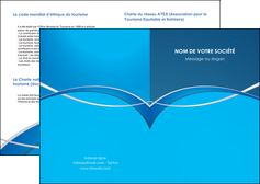 realiser depliant 2 volets  4 pages  web design texture contexture structure MIF88977