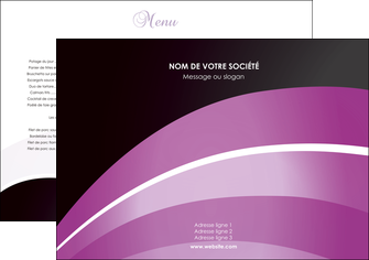 faire set de table web design abstrait violet violette MIFBE89209