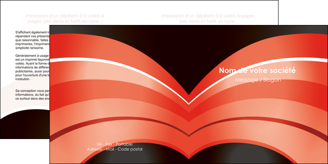 impression depliant 2 volets  4 pages  web design abstrait abstraction arriere plan MLGI89445