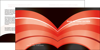 impression depliant 2 volets  4 pages  web design abstrait abstraction arriere plan MLGI89445