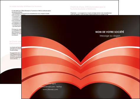 exemple depliant 2 volets  4 pages  web design abstrait abstraction arriere plan MLGI89455
