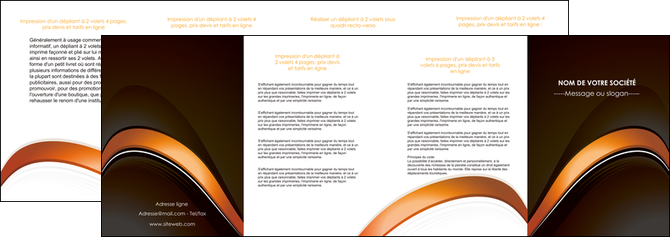 modele en ligne depliant 4 volets  8 pages  web design texture contexture structure MLGI89527