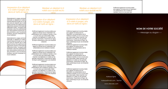 imprimer depliant 4 volets  8 pages  web design texture contexture structure MLGI89531