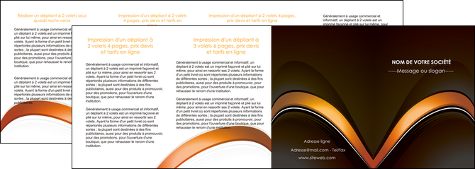 maquette en ligne a personnaliser depliant 4 volets  8 pages  web design texture contexture structure MLGI89533
